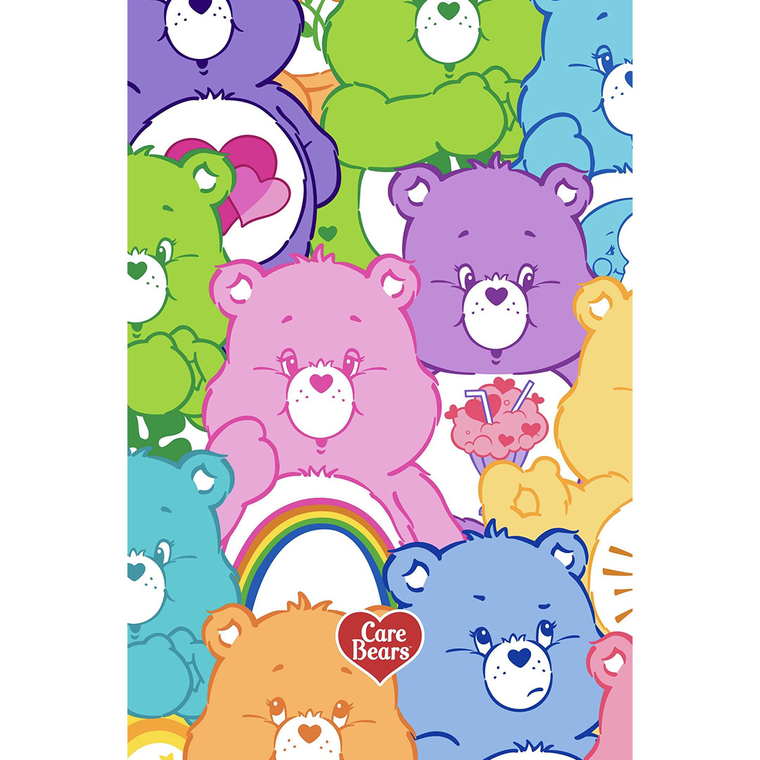 CareBears Backpack StudentPack Characters Collage Series Logo Shirt Chic
