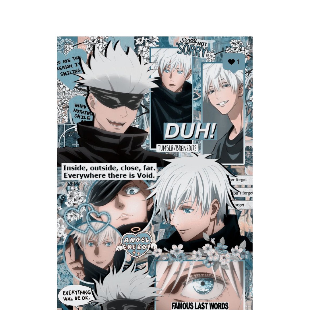 Jujutsu Kaisen Gojo Satoru Backpack StudentPack Gojo Satoru Blue