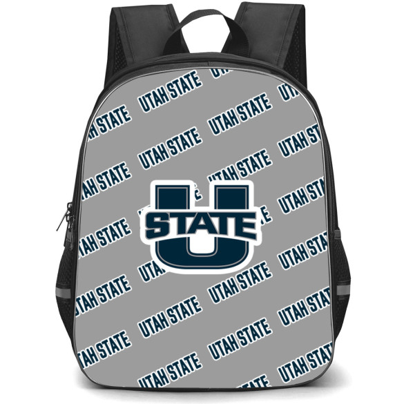 Utah State Aggies Backpack StudentPack - Utah State Aggies College Football Medley Monogram Wordmark