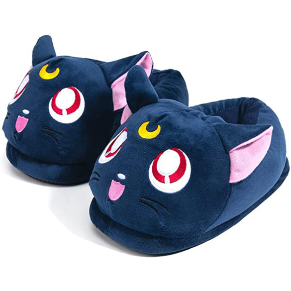Sailor Moon Luna Cat Slippers