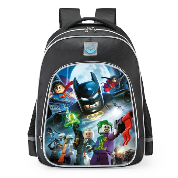 DC Heroes Lego School Backpack