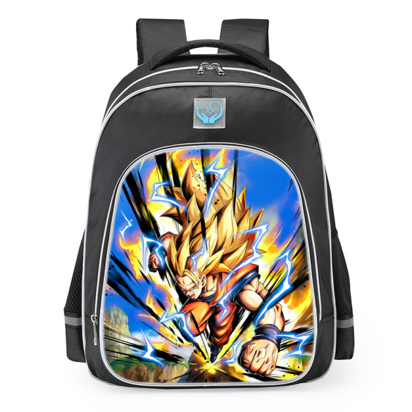 Dragon Ball Z Goku Super Saiyan 3 School Backpack