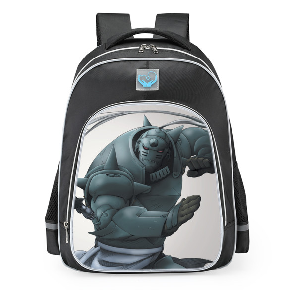 Fullmetal Alchemist Alphonse Elric School Backpack
