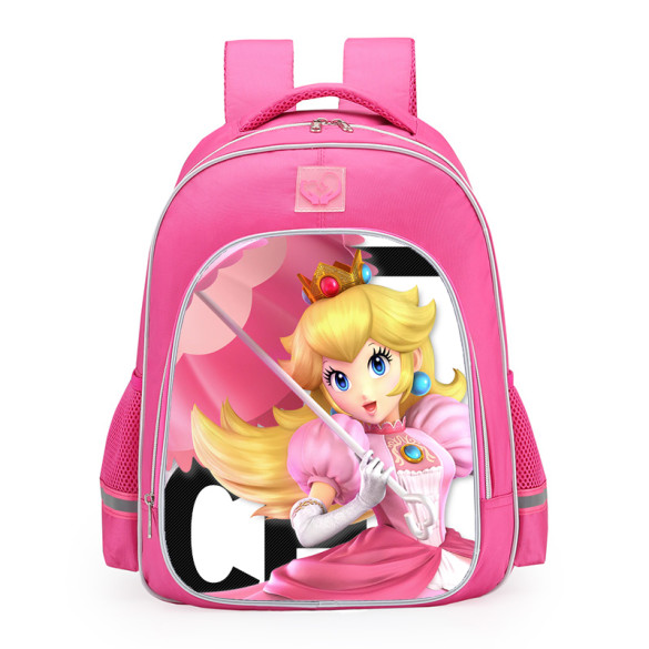 Super Smash Bros Ultimate Peach School Backpack