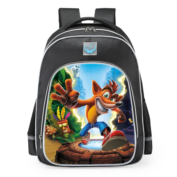Crash Bandicoot School Backpack