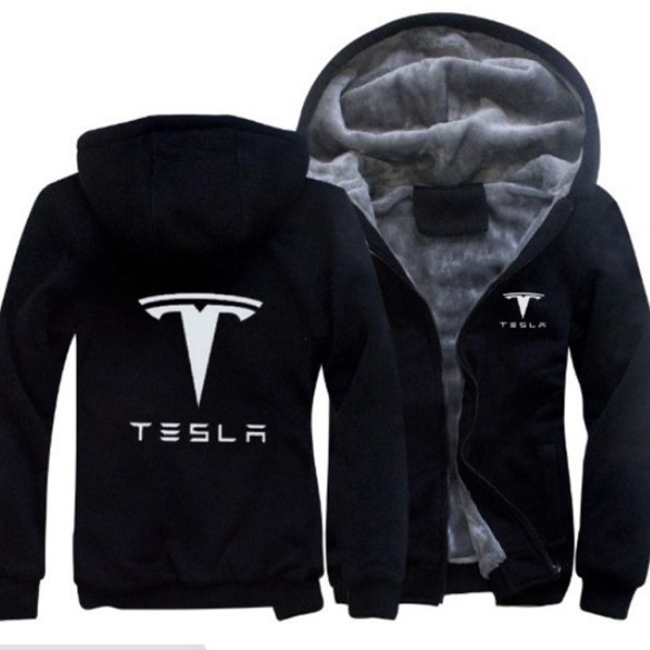 Tesla Hoodie Hooded Sweatshirt
