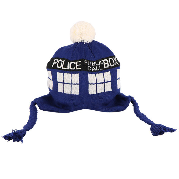 Doctor Who Tardis Police Box Beanie Hat