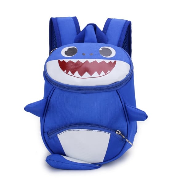 Kids Baby Shark Backpack Schoolbag Rucksack Blue