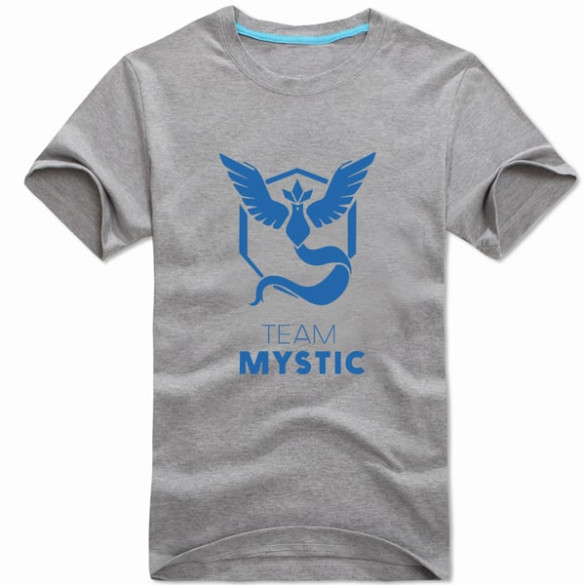 Pokemon Go Blue Team Mystic Grey T-Shirt