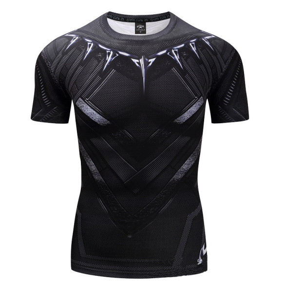 Black Panther 3D Printed T-Shirt