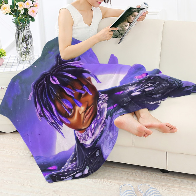 Juice WRLD Blanket Throw Juice WRLD Portrait Illustration Art Shirt