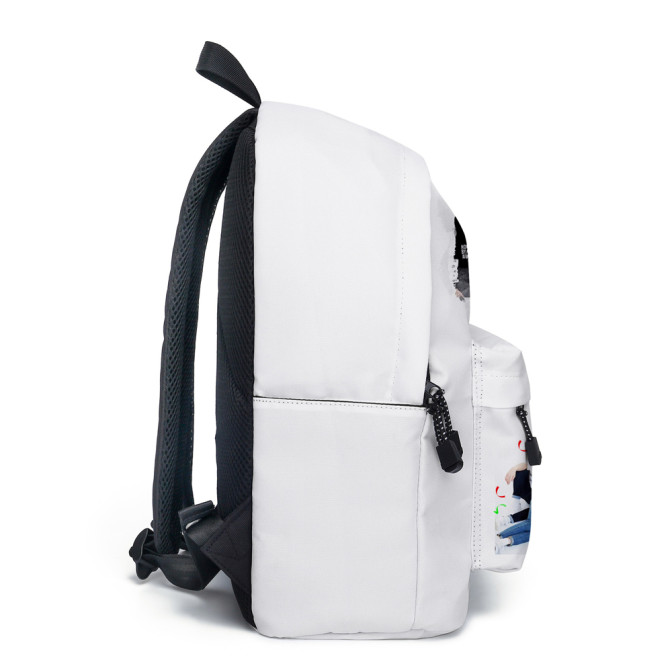 BTS Backpack Rucksack White Shirt Chic