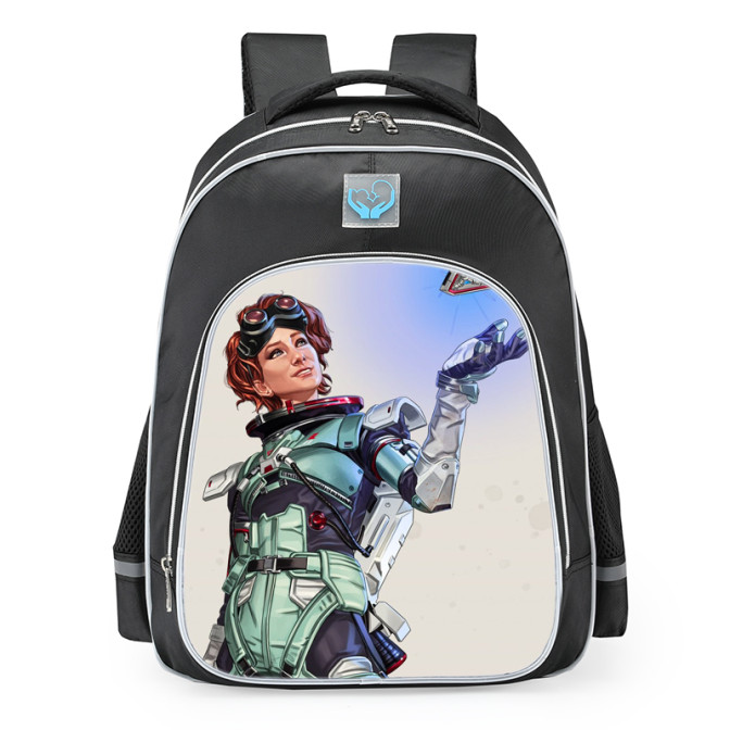 Apex Legends Horizon School Backpack Shirt Chic