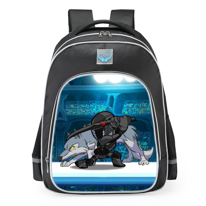 Brawlhalla Snake Eyes School Backpack Shirt Chic