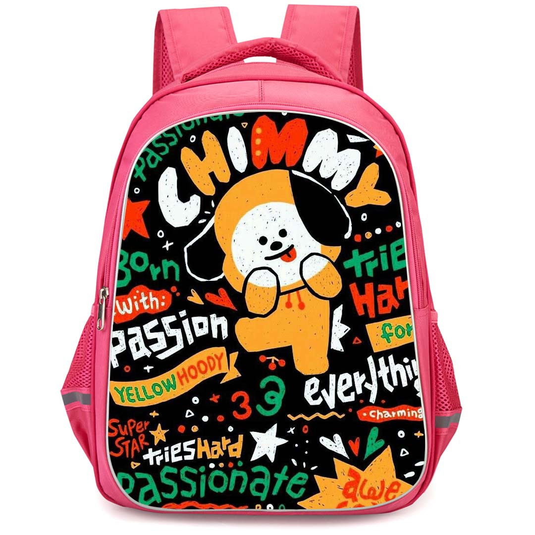 BT21 Chimmy Backpack StudentPack - Chimmy Typography Poster