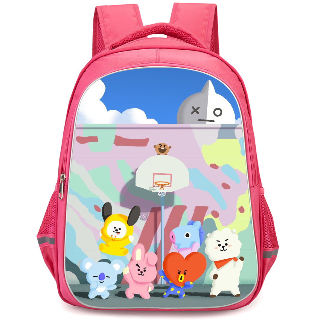 BT21 Backpack StudentPack - BT21 Let?s Glow Up Together Poster