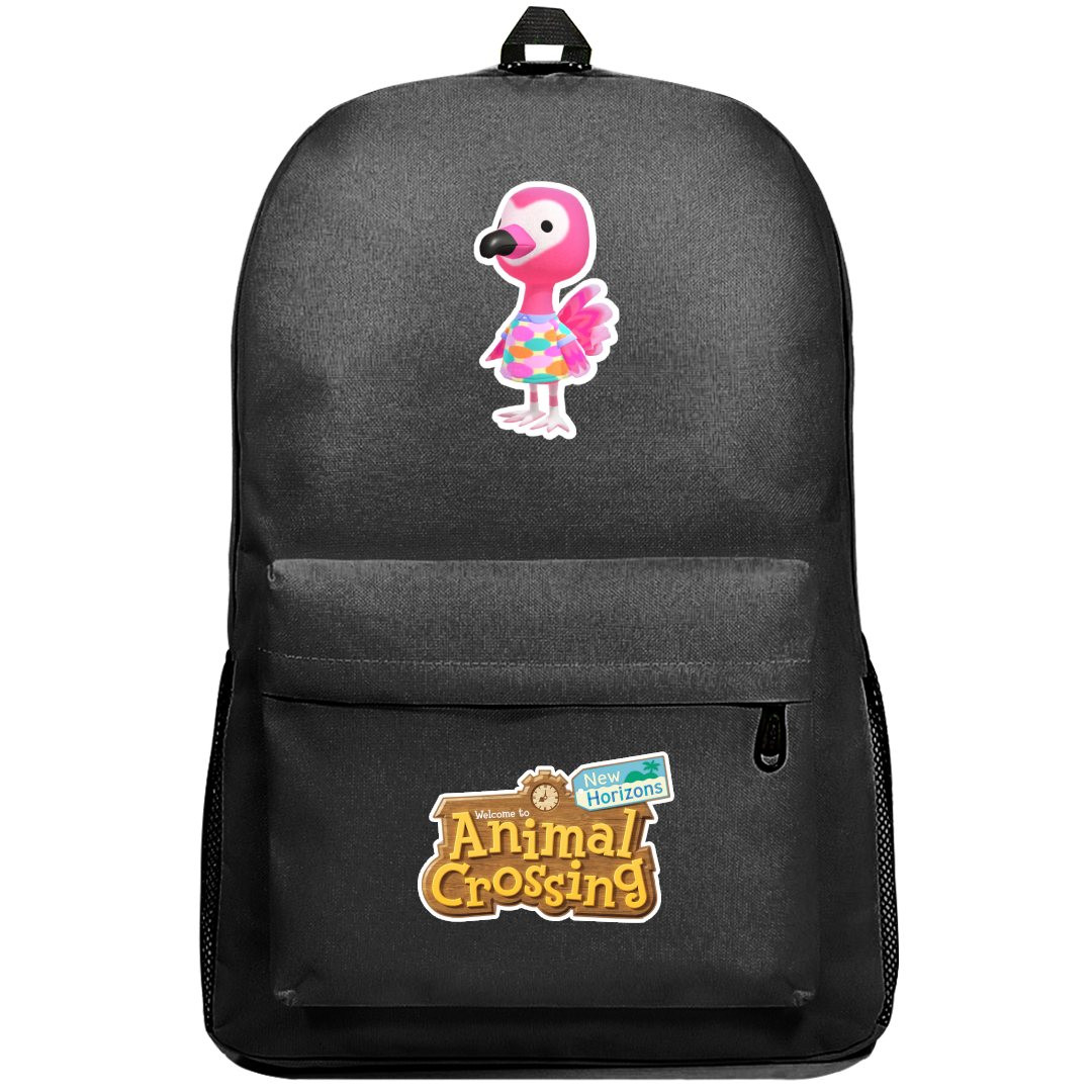 Animal Crossing Flora Backpack SuperPack - Flora Standing Side Portrait