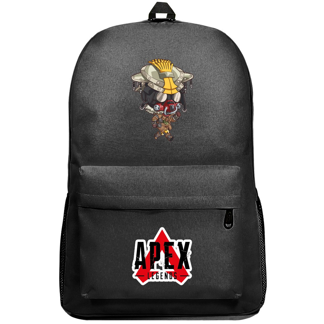 Apex Legends Bloodhound Backpack SuperPack - Bloodhound Running Chibi