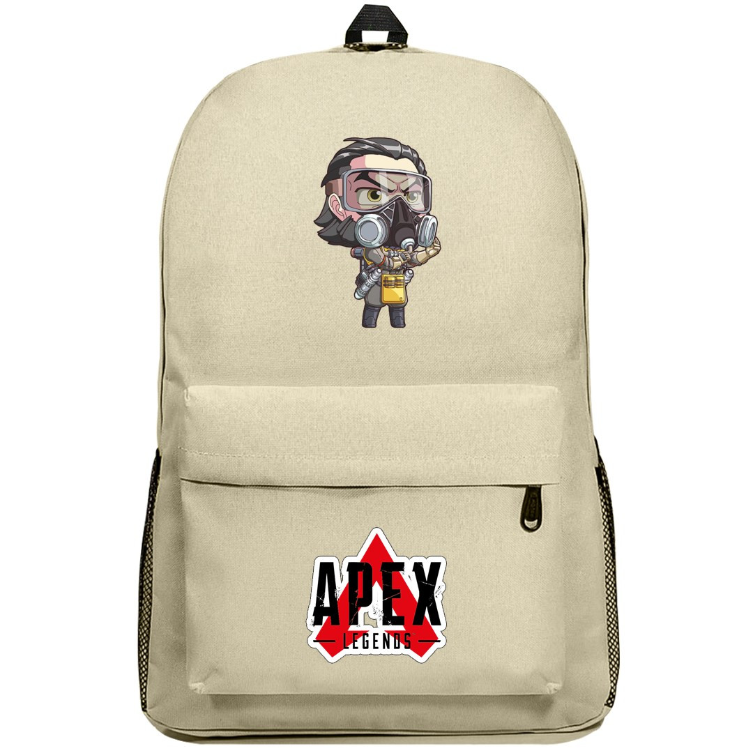 Apex Legends Caustic Backpack SuperPack - Caustic Fierce Chibi