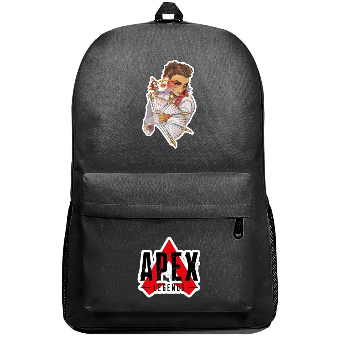 Apex Legends Loba Backpack SuperPack - Loba Holding A Fan