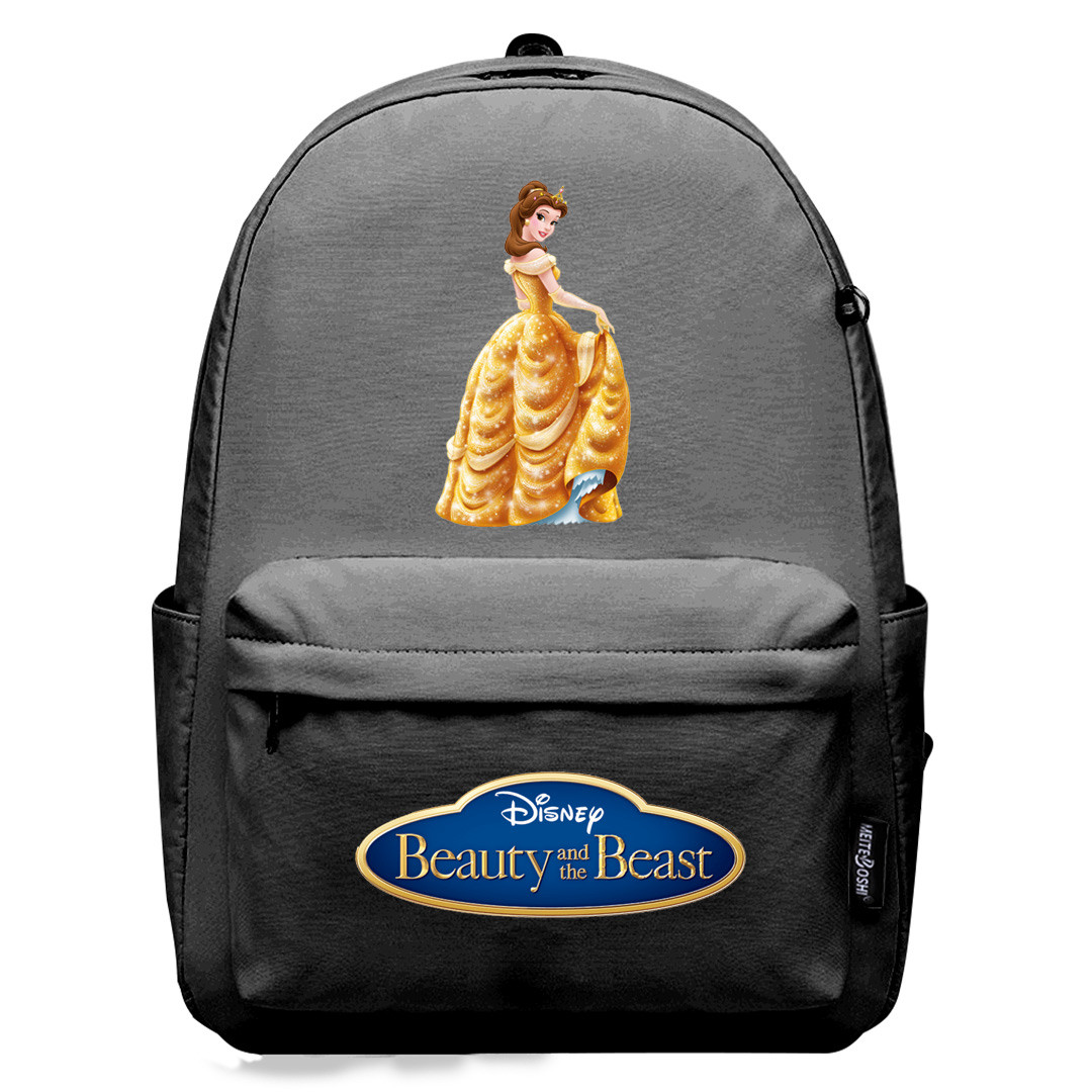 Beauty And The Beast Belle Backpack SuperPack - Belle Wearing Sparkling Yellow Dress