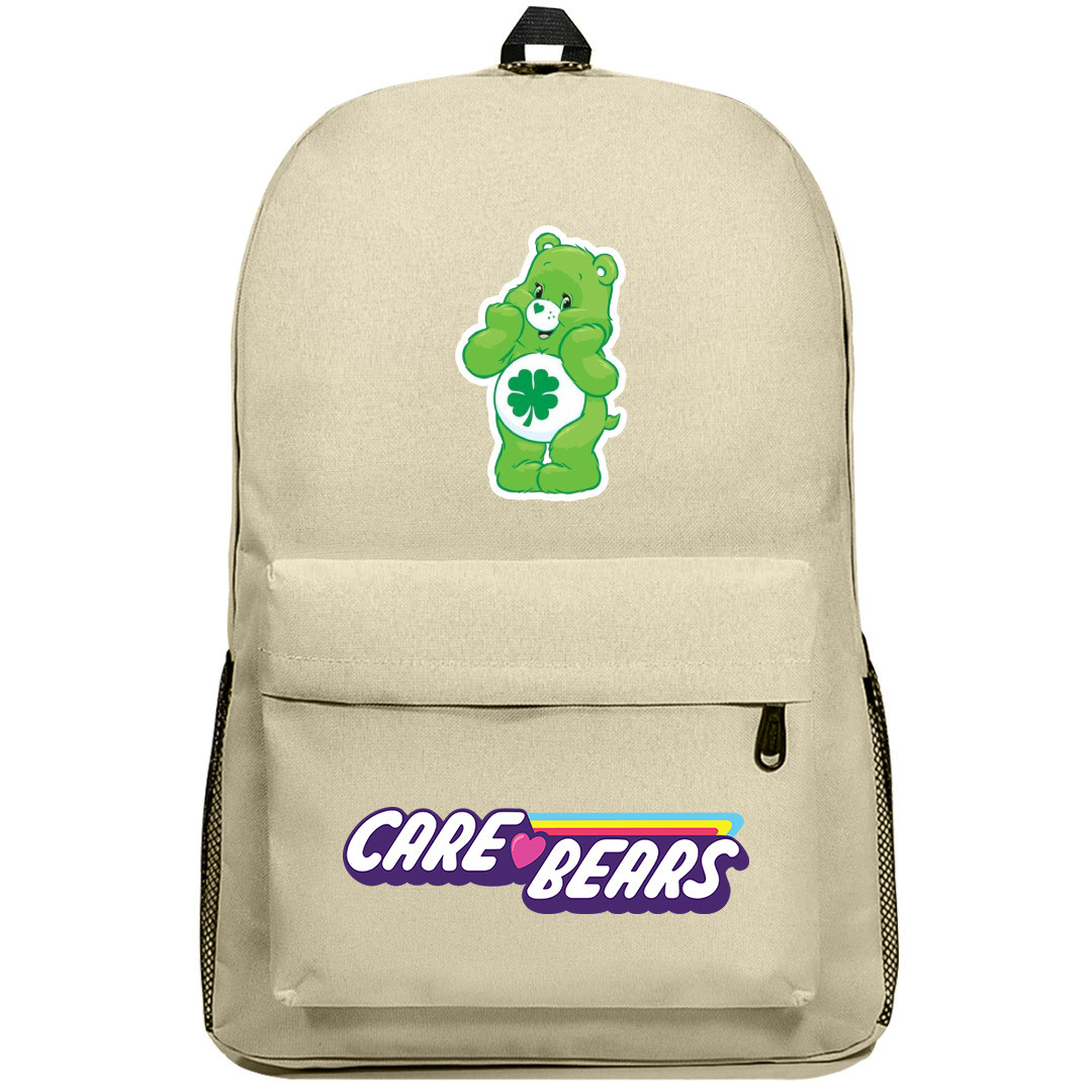 CareBears Good Luck Bear Backpack SuperPack - Good Luck Bear Clover Portrait