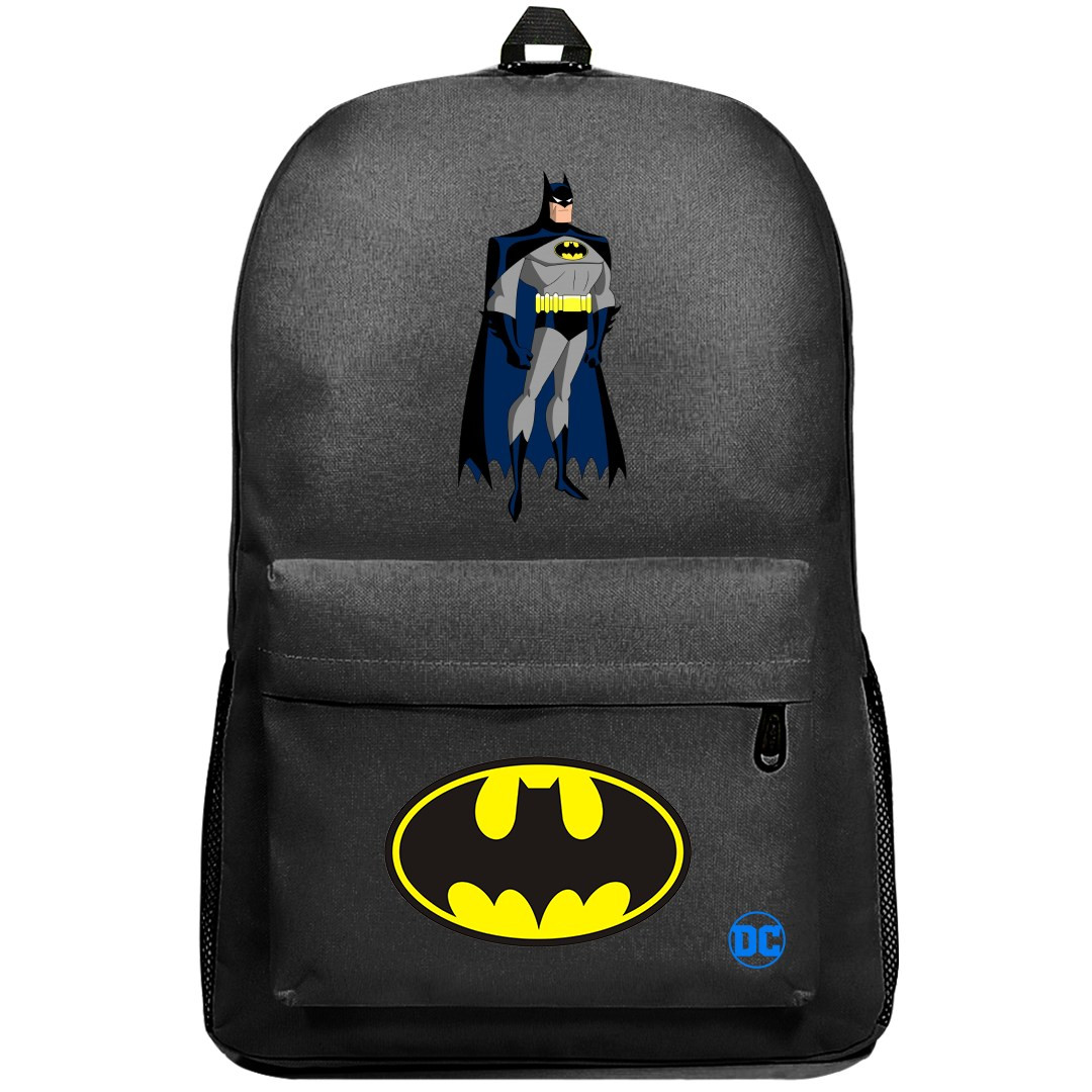 Batman Backpack SuperPack - Batman Justice League Cartoon Art