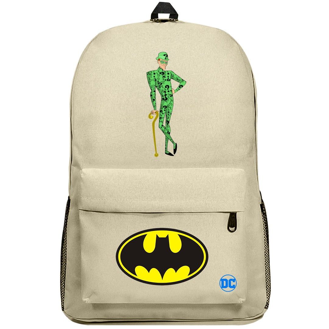 Batman Riddler Backpack SuperPack - Riddler Cartoon Art