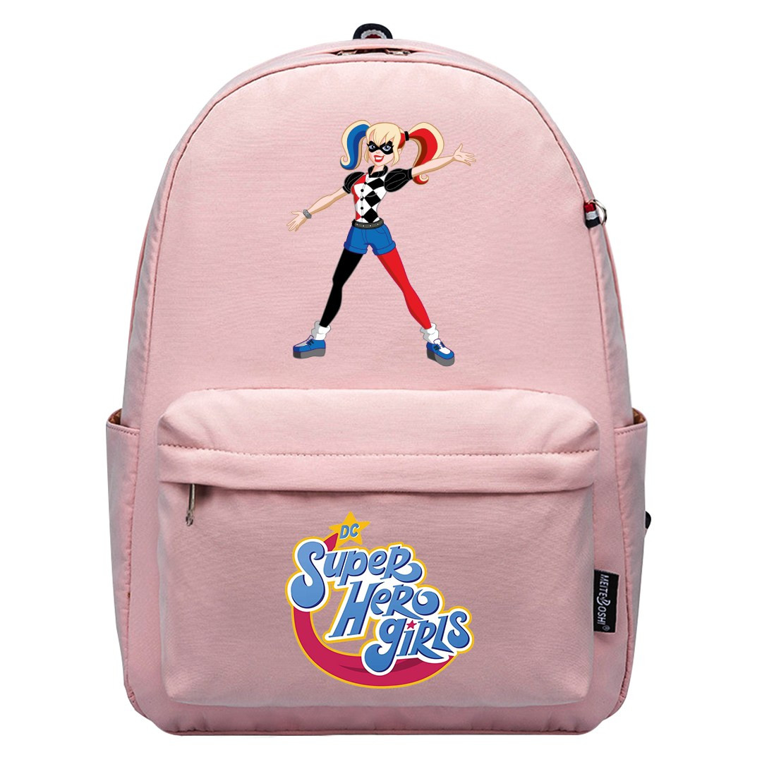 Super Hero Girls Harley Quinn Backpack SuperPack - Harley Quinn Cartoon Art