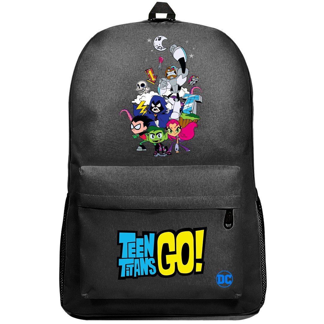 Teen Titans Go Backpack SuperPack - Characters Ensemble