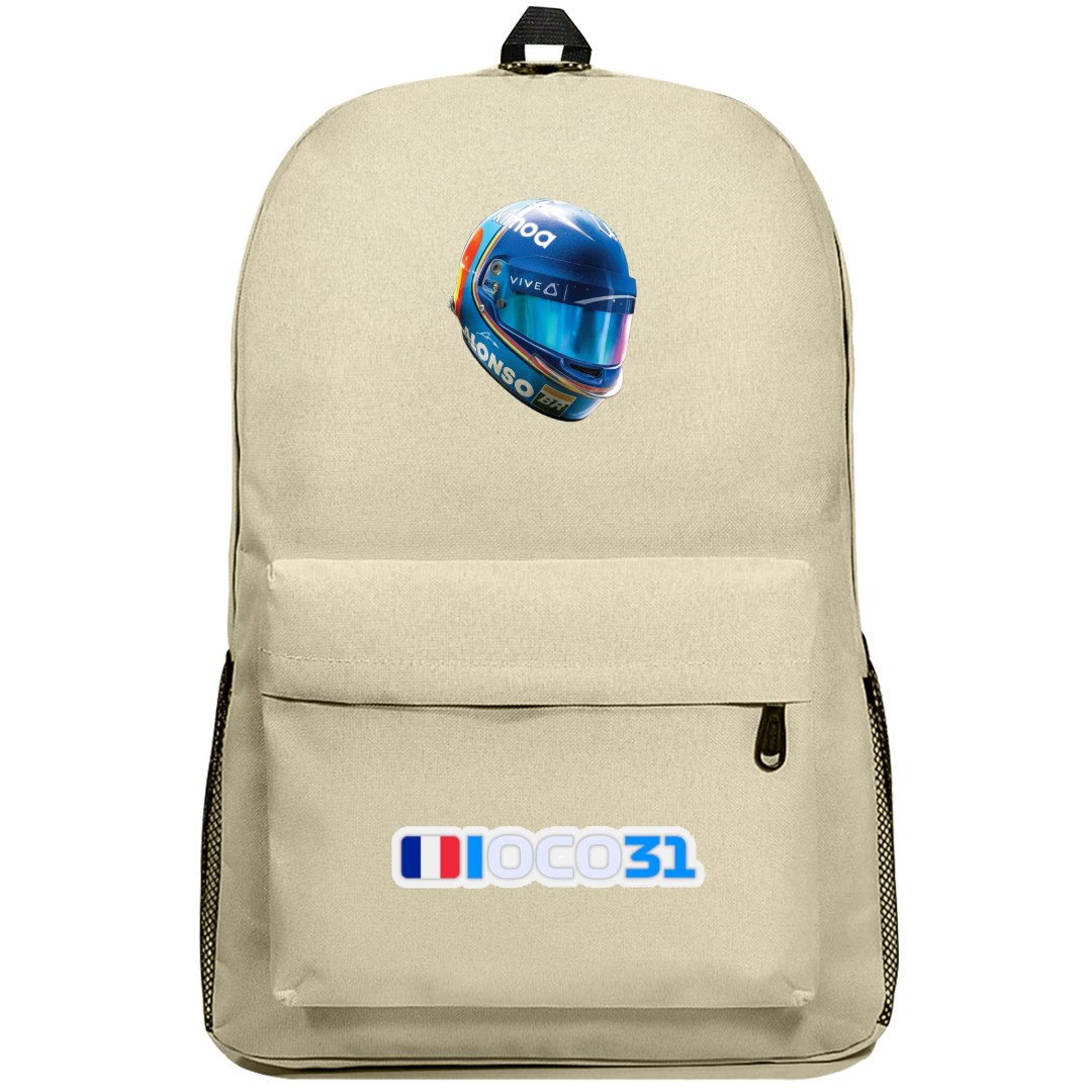 F1 Fernando Alonso Backpack SuperPack - Helmet