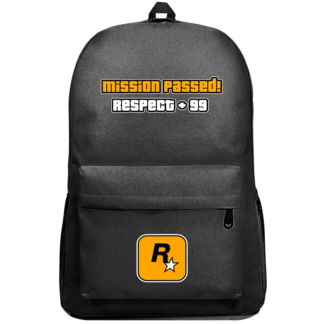 Grand Theft Auto Backpack SuperPack - Grand Theft Auto Mission Passed Sticker