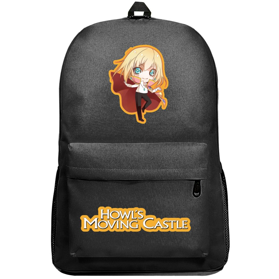 Howls Moving Castle Howl Backpack SuperPack - Howl Dancing Chibi Art