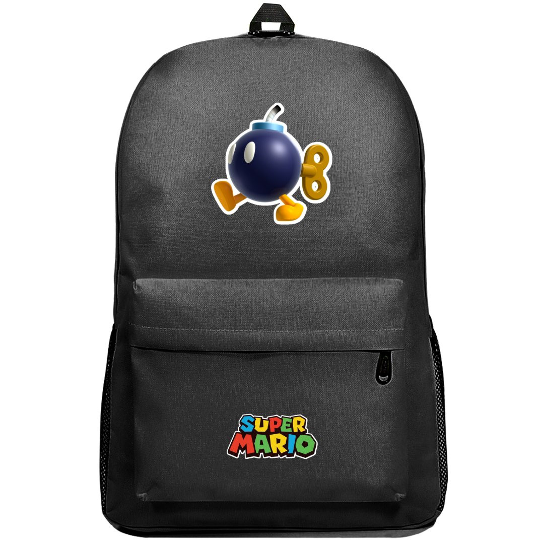 Super Mario Bob-Omb Backpack SuperPack - Bob-Omb Sticker Art