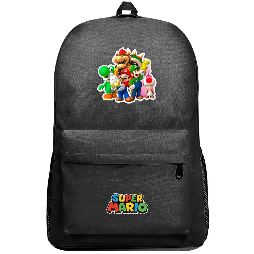 Super Mario Backpack SuperPack - Mario Bros Sticker Art