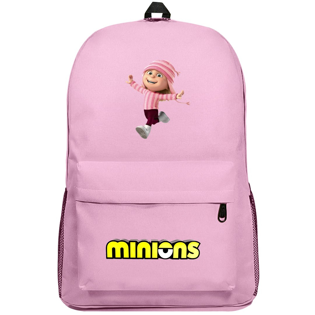 Minions Edith Backpack SuperPack Edith Happy Run Shirt Chic