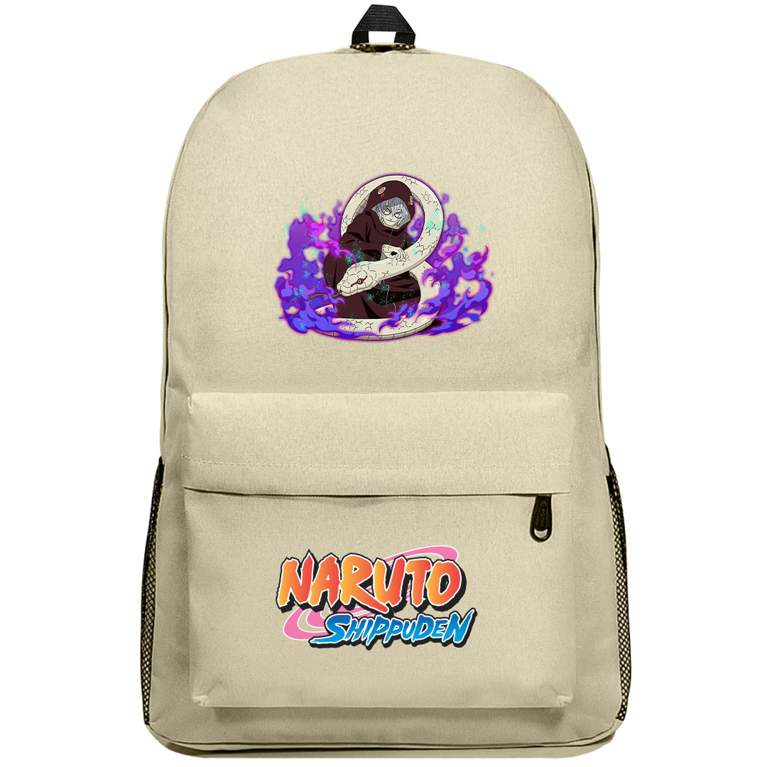 Naruto Shippuden Kabuto Yakushi Backpack SuperPack - Kabuto Yakushi Orochimaru Snake Attack