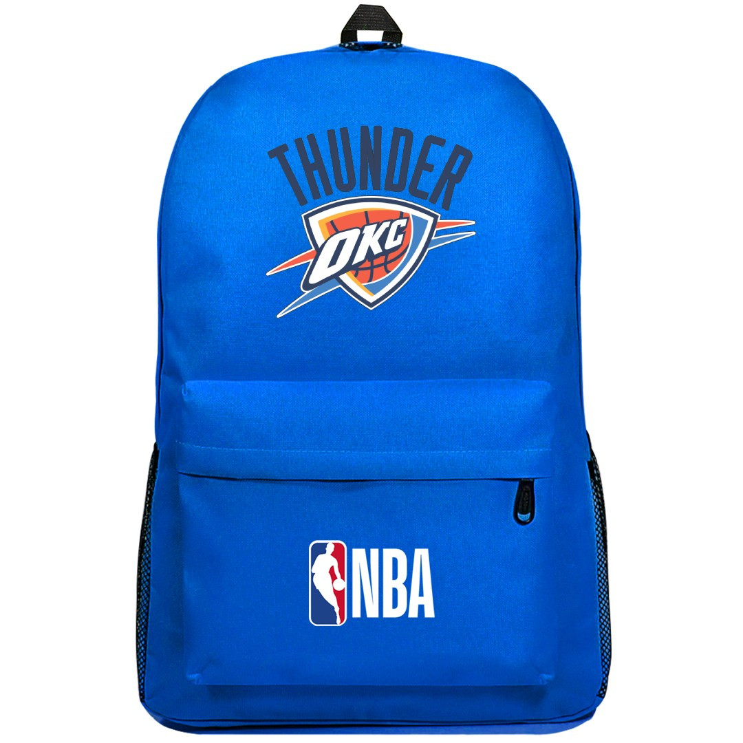NBA Oklahoma City Thunder Backpack SuperPack - Oklahoma City Team Logo Large