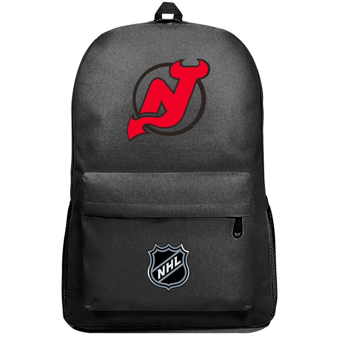 NHL New Jersey Devils Backpack SuperPack - New Jersey Devils Team Logo Large