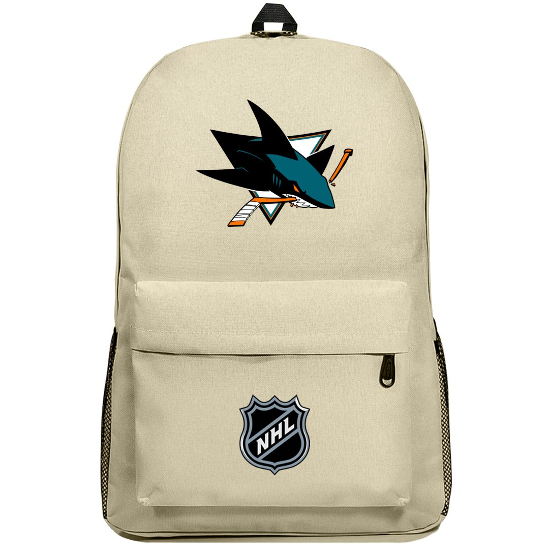 NHL San Jose Sharks Backpack SuperPack - San Jose Sharks Team Logo Large