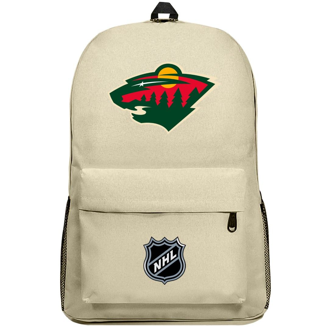 NHL Minnesota Wild Backpack SuperPack - Minnesota Wild Team Logo Large