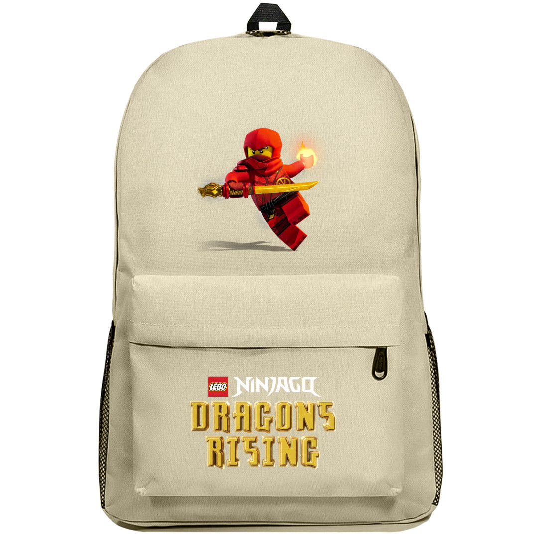 Ninjago Dragon Rising Kai Backpack SuperPack - Kai Elemental Master Of Fire