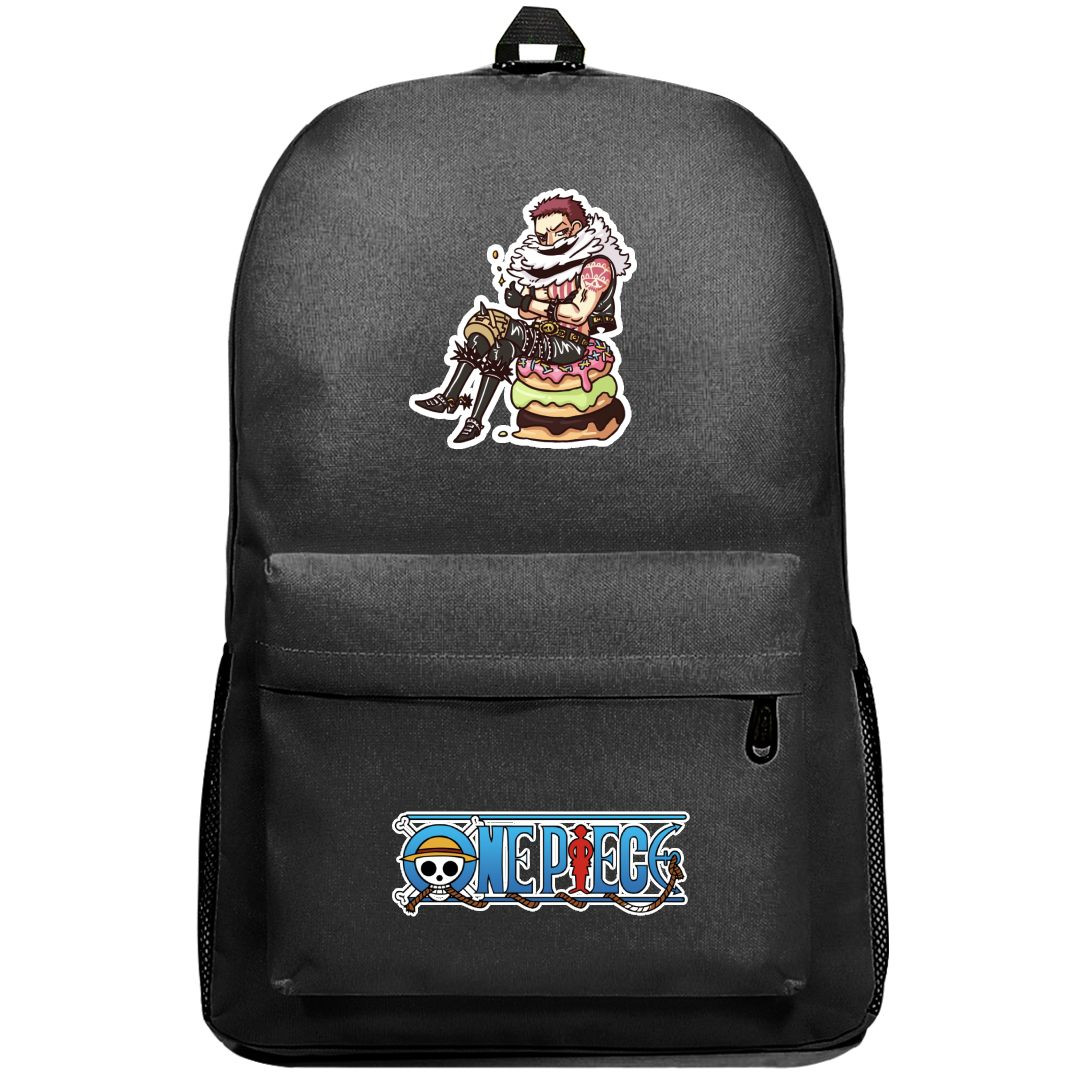 One Piece Katakuri Backpack SuperPack - Katakuri Sitting Sticker