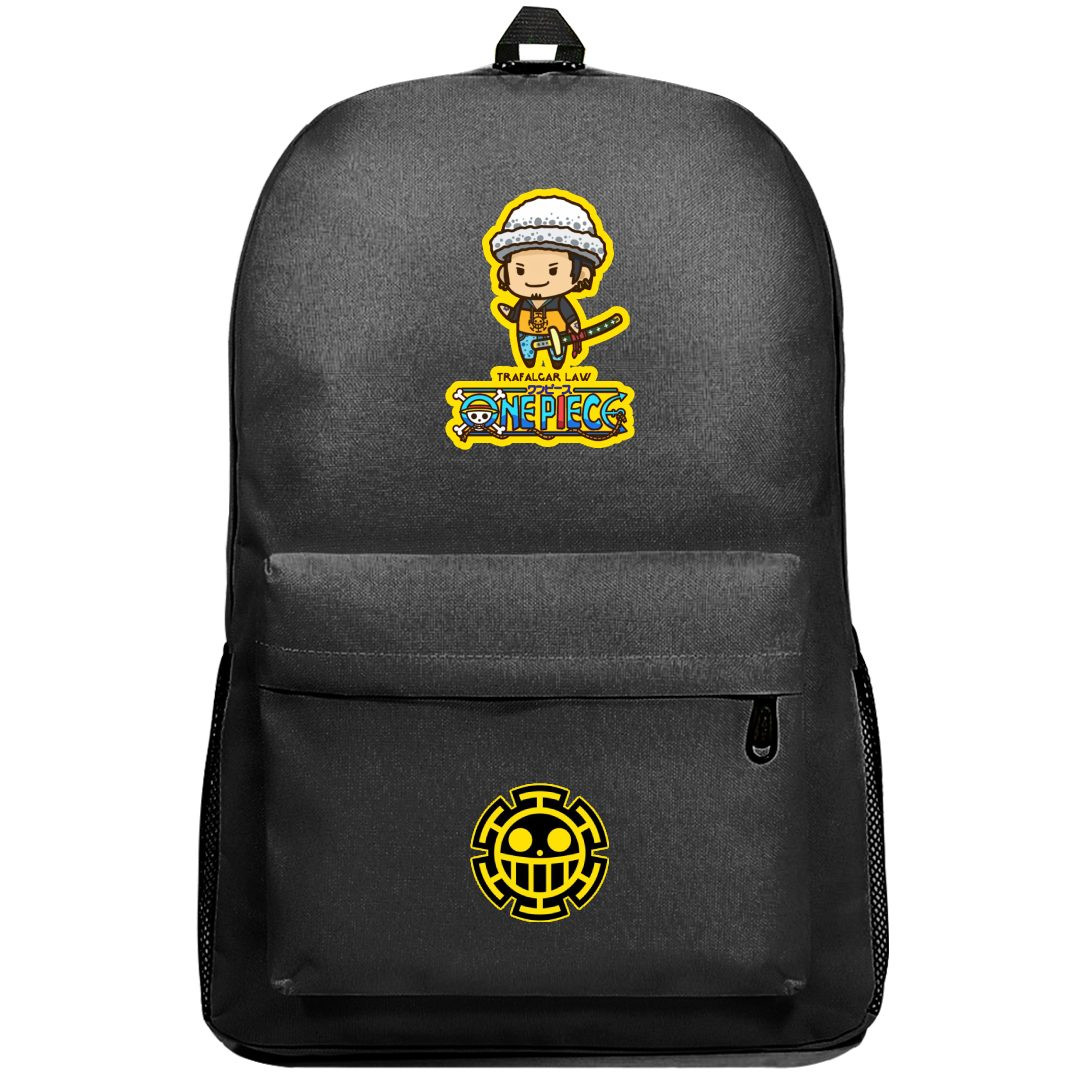 One Piece Law Backpack SuperPack - Law Standing Chibi Art