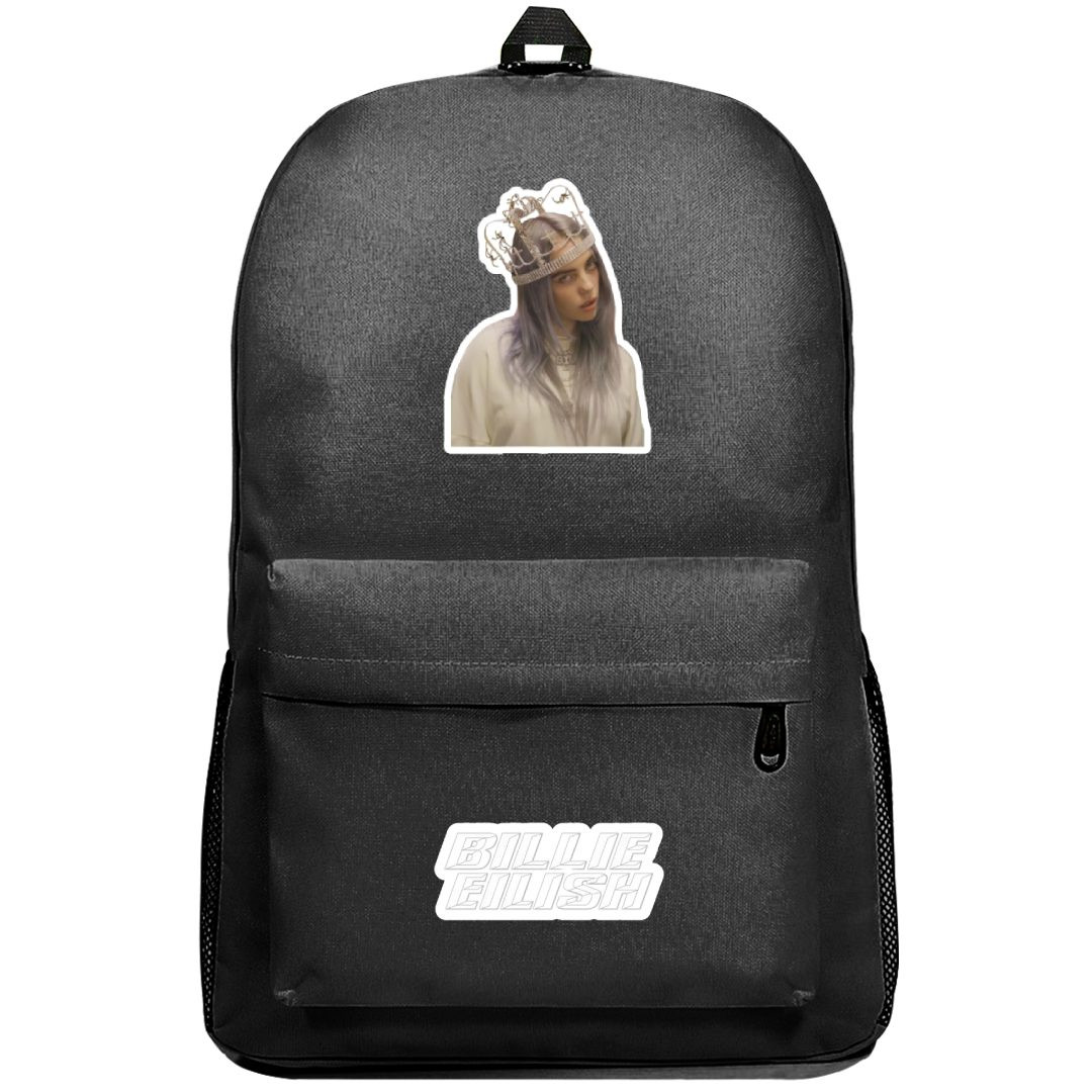 Billie Eilish Backpack SuperPack - Billie Eilish Wearing Crown