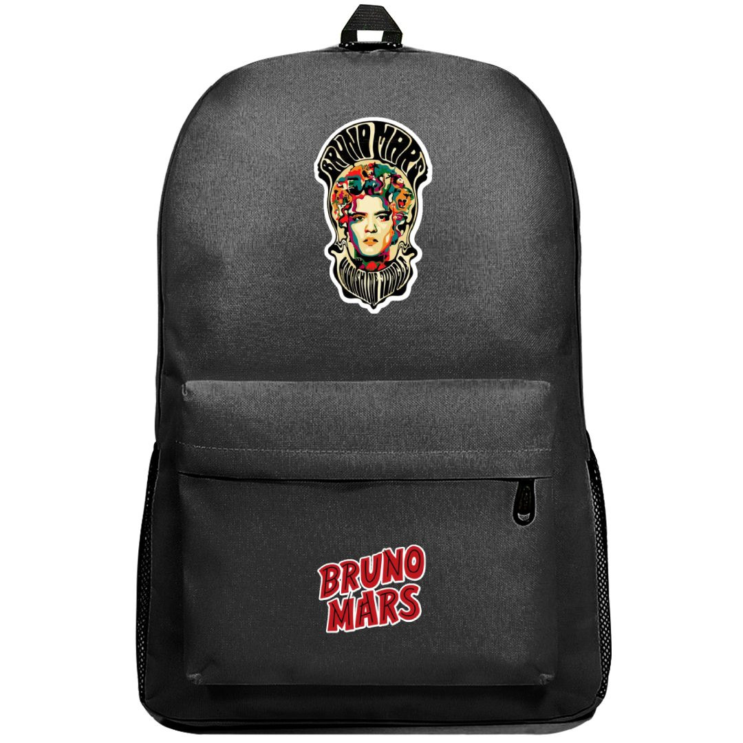 Bruno Mars Backpack SuperPack - Bruno Mars Illustration