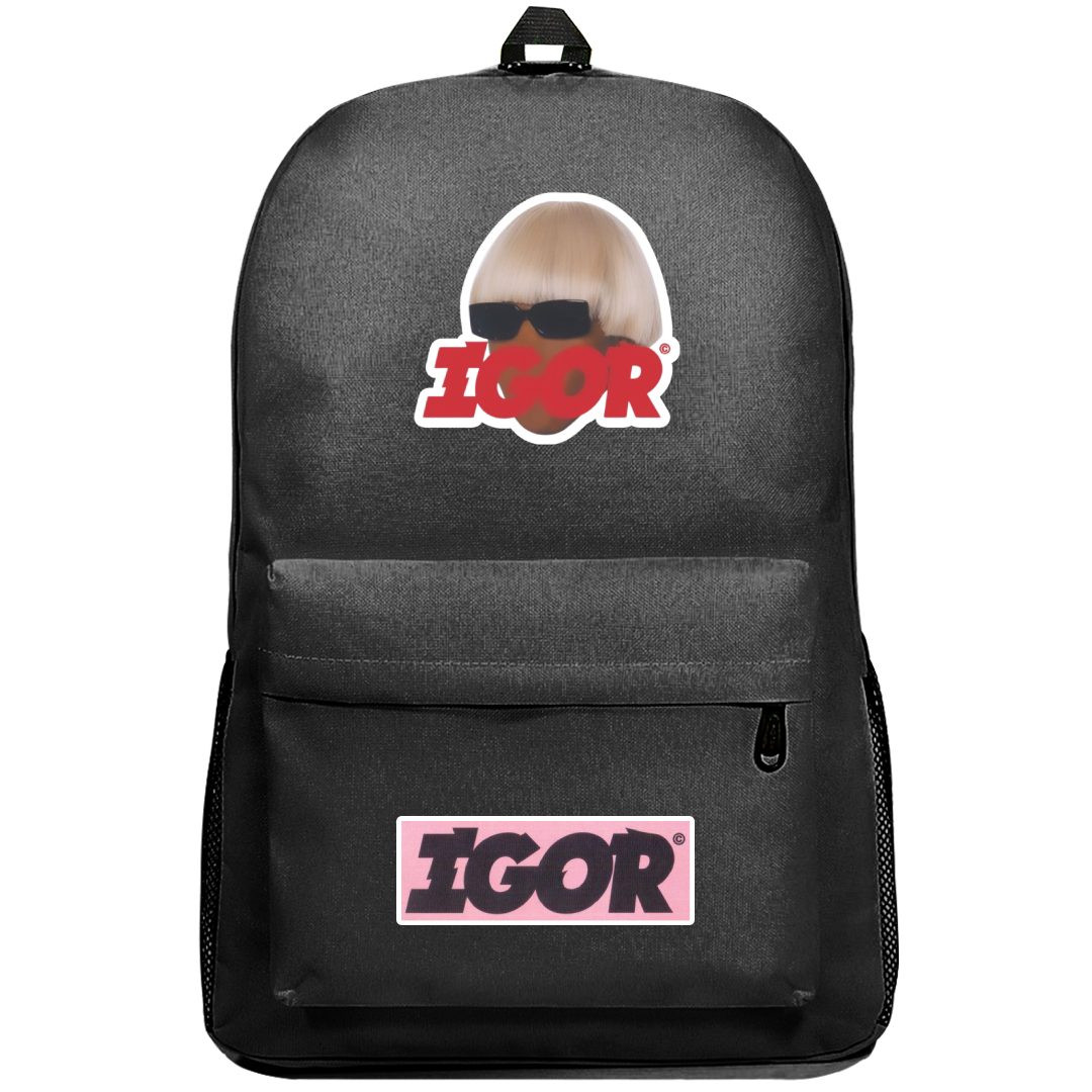 Tyler The Creator Backpack SuperPack - Tyler The Creator Faceless Igor