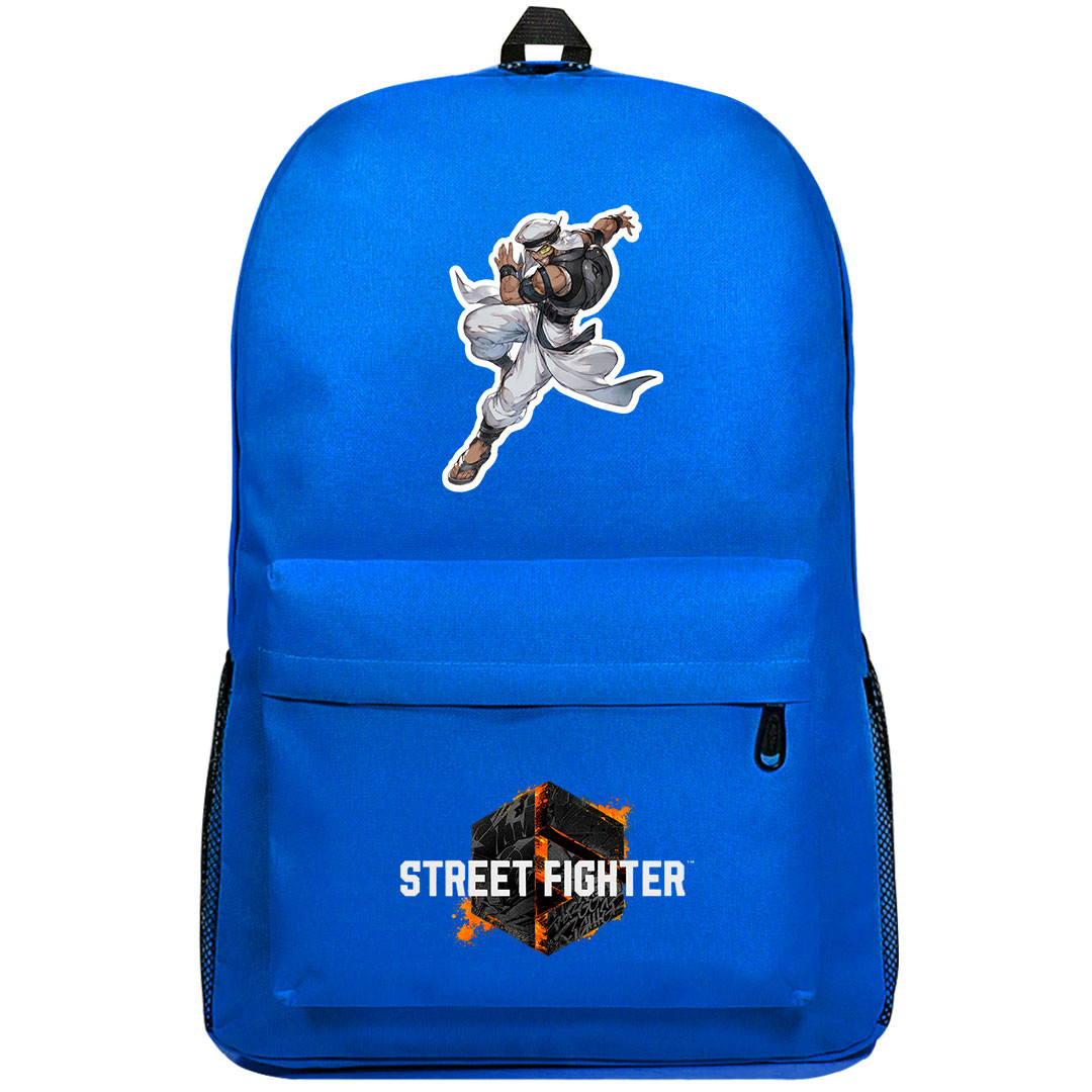 Street Fighter 6 Rashid Backpack SuperPack - Rashid Sticker Art