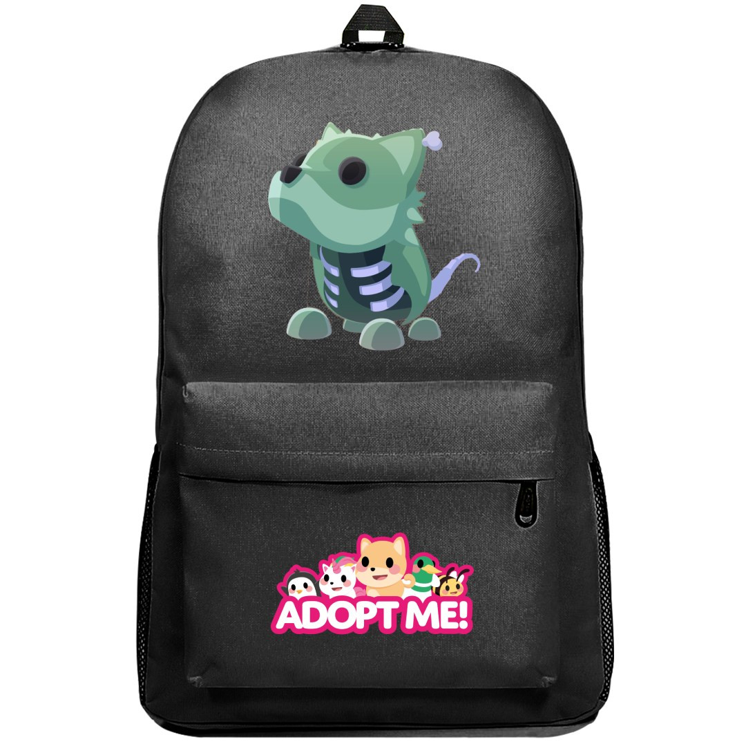 Roblox Adopt Me Zombie Wolf Backpack SuperPack - Zombie Wolf Cartoon Art