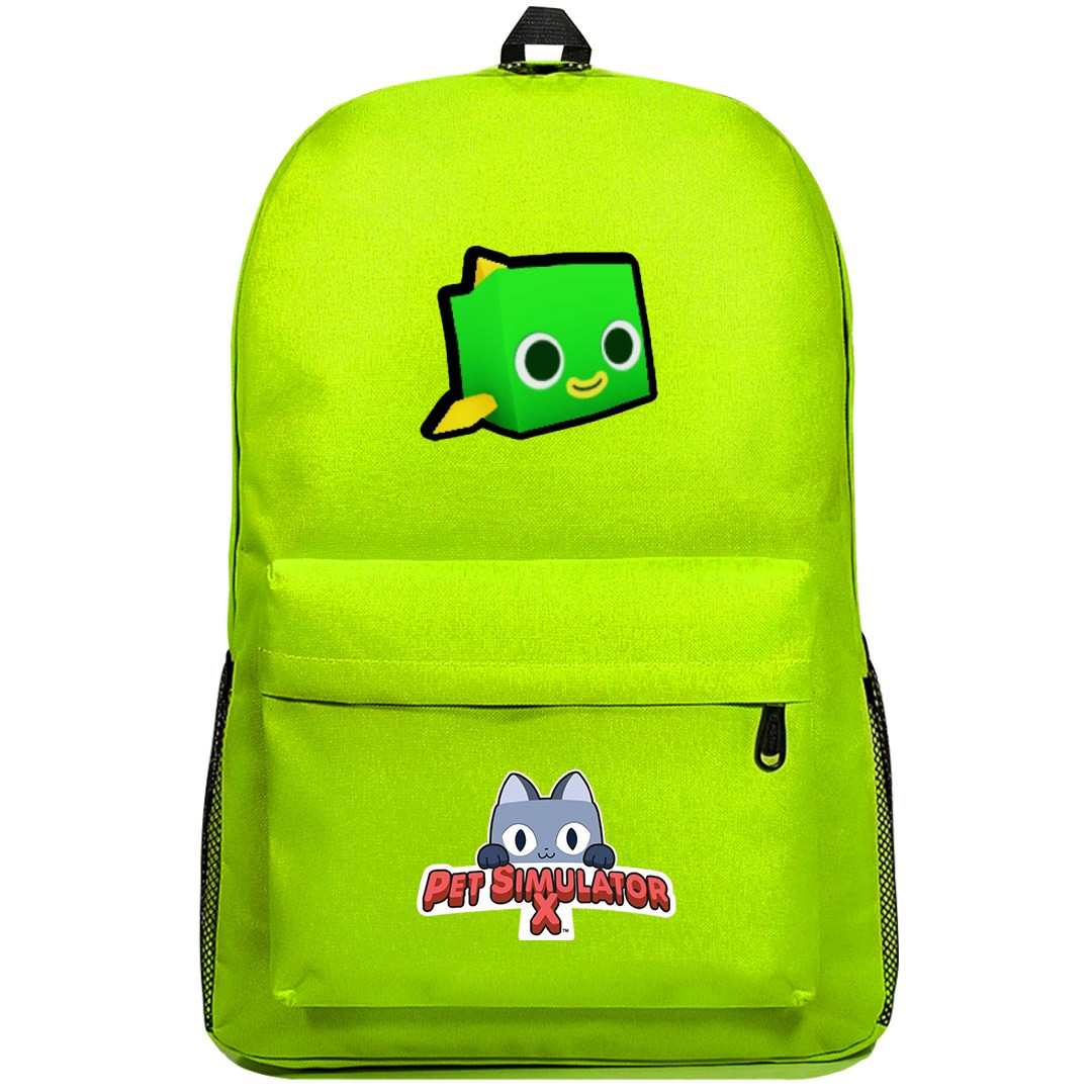 Roblox Pet Simulator X Green Fish Backpack SuperPack - Green Fish Character Sticker